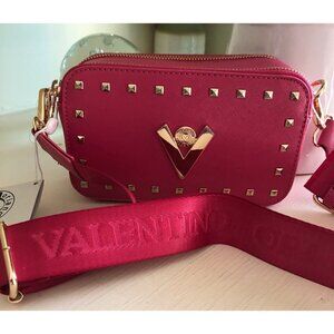 Valentino Orlandi Hot Pink Camera Bag Crossbody Bag